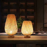 RetroBambooCraft - Vintage Bamboe Handwerk Lampen