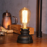 AquaCraft - Industriële Waterpijplamp | Vintage Waterpijp Tafellamp voor Unieke Verlichting