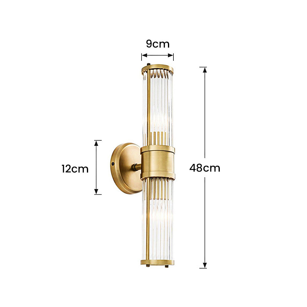 Klassieke Gouden Badkamer Wandlamp - Luxe Verlichting voor Stijlvolle Interieurs