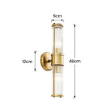 Klassieke Gouden Badkamer Wandlamp - Luxe Verlichting voor Stijlvolle Interieurs