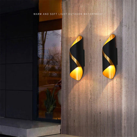 Waterbestendige LED Buitenlamp - AquaGlow, 10W Weerbestendige Verlichting voor Tuin, Terras en Voordeuren