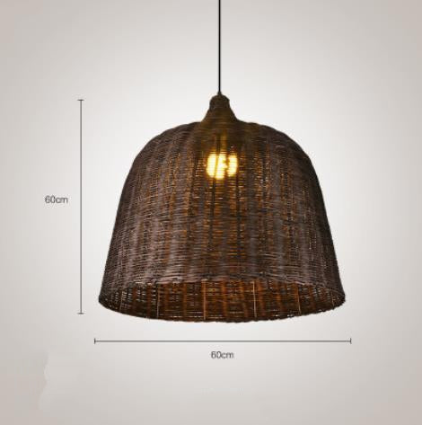 Rotan Bamboe Mand Eetkamer Hanglamp