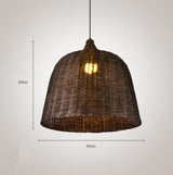 Rotan Bamboe Mand Eetkamer Hanglamp