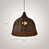 Rotan Bamboe Mand Eetkamer Hanglamp