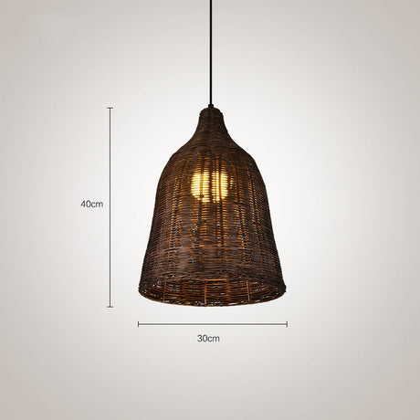 Rotan Bamboe Mand Eetkamer Hanglamp