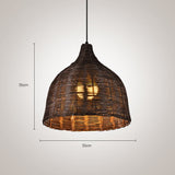 Rotan Bamboe Mand Eetkamer Hanglamp