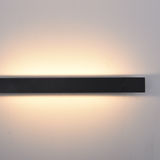 Slanke Moderne LED Wandlamp | Energiezuinige Verlichting voor Binnen en Buiten | Zwart Aluminium Design
