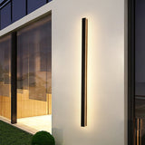 Zenith - Strakke LED Wandlampen Zwart Metaal voor Binnen en Buiten, Modern Design voor Tuin en Hal