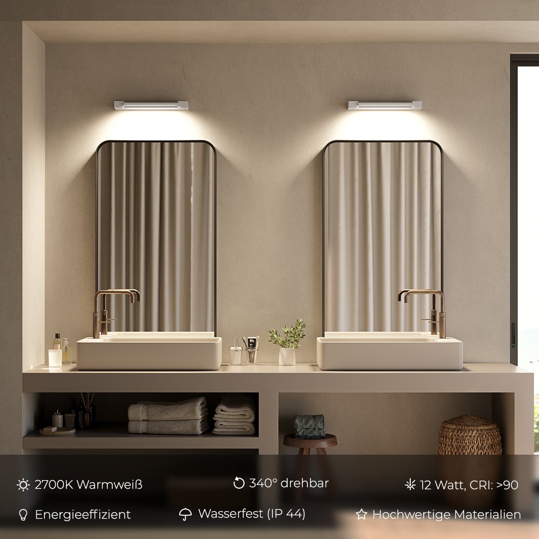 Slanke Moderne LED Wandlamp | Energiezuinige Verlichting voor Binnen en Buiten | Zwart Aluminium Design