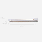 Slanke Moderne LED Wandlamp | Energiezuinige Verlichting voor Binnen en Buiten | Zwart Aluminium Design