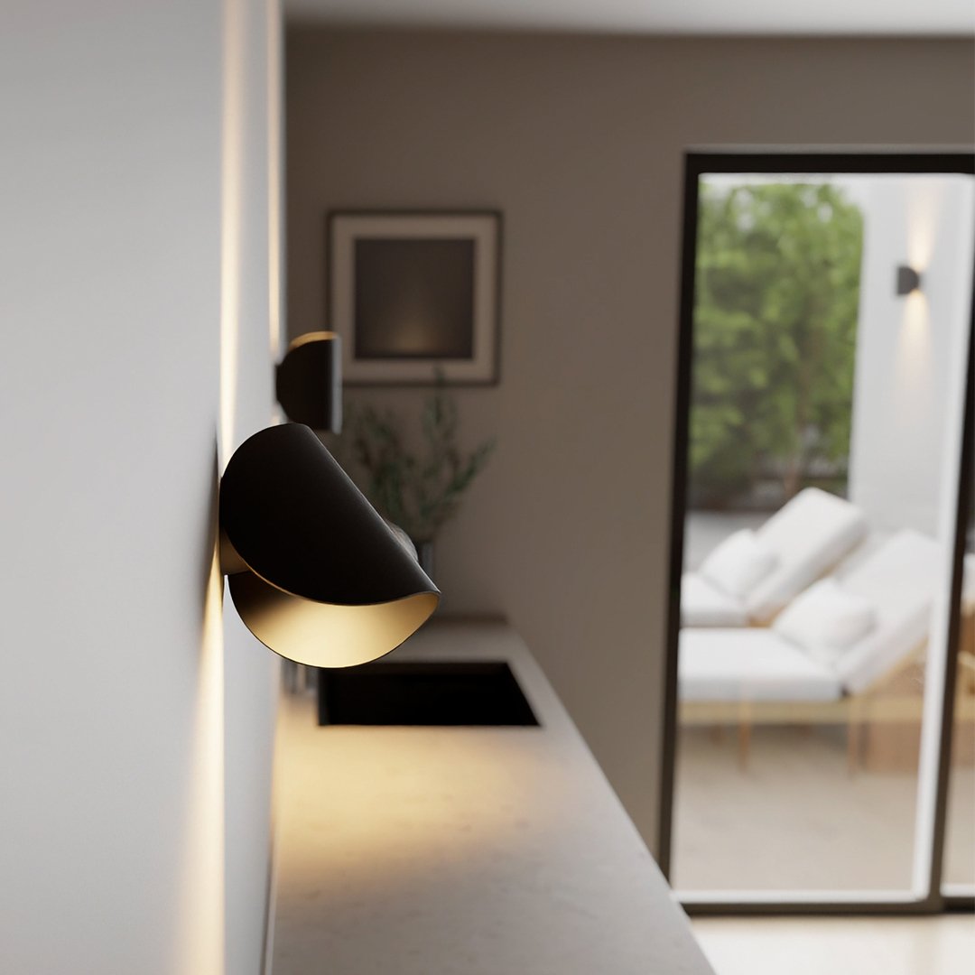 Moderne Draaibare LED Wandlamp - Energiezuinige Verlichting voor Binnen en Buiten