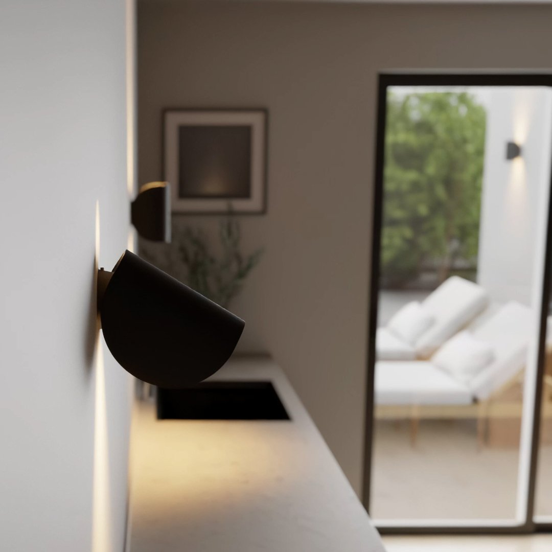 Moderne Draaibare LED Wandlamp - Energiezuinige Verlichting voor Binnen en Buiten