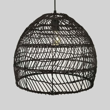 Handgemaakte Rotan Hanglamp Wicker Lampenkap