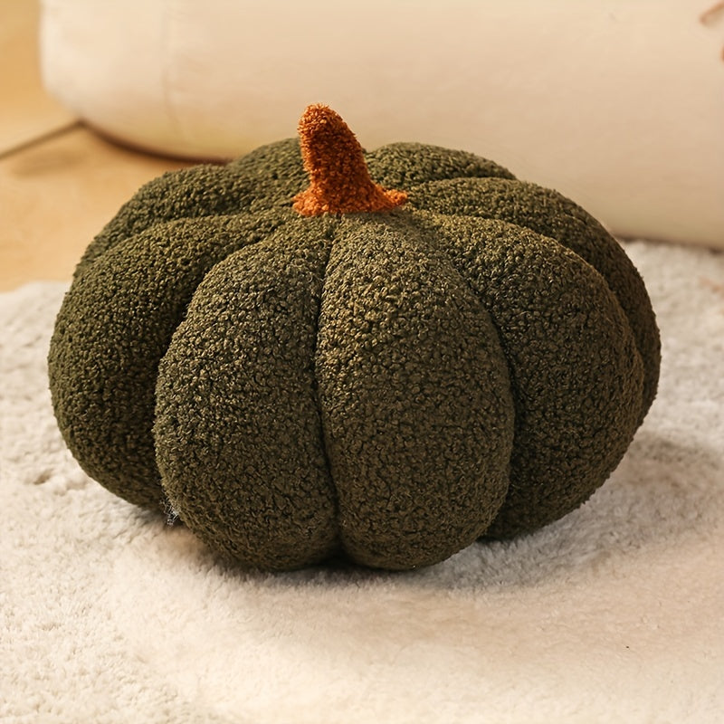 Zacht Pluche Pompoen Kussen - Decoratief Video Game Knuffel voor Kinderen 0-3 Jaar, Perfect voor Halloween