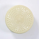 Retro Nostalgie Melkwit Glazen Plafondlamp