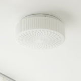 Retro Nostalgie Melkwit Glazen Plafondlamp