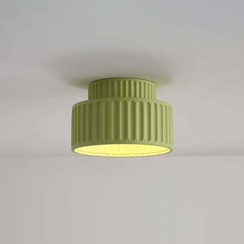 Vintage Crème Stijl Geschilderde Plafondlamp