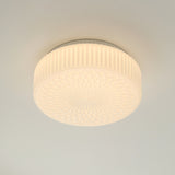 Retro Nostalgie Melkwit Glazen Plafondlamp