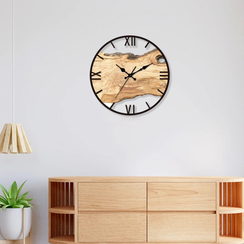 LucidHours Transparante Wandklok | Stijlvolle Moderne Klok voor Thuis