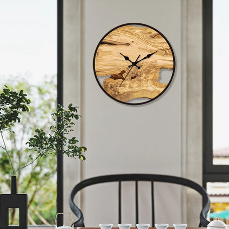 LucidHours Transparante Wandklok | Stijlvolle Moderne Klok voor Thuis