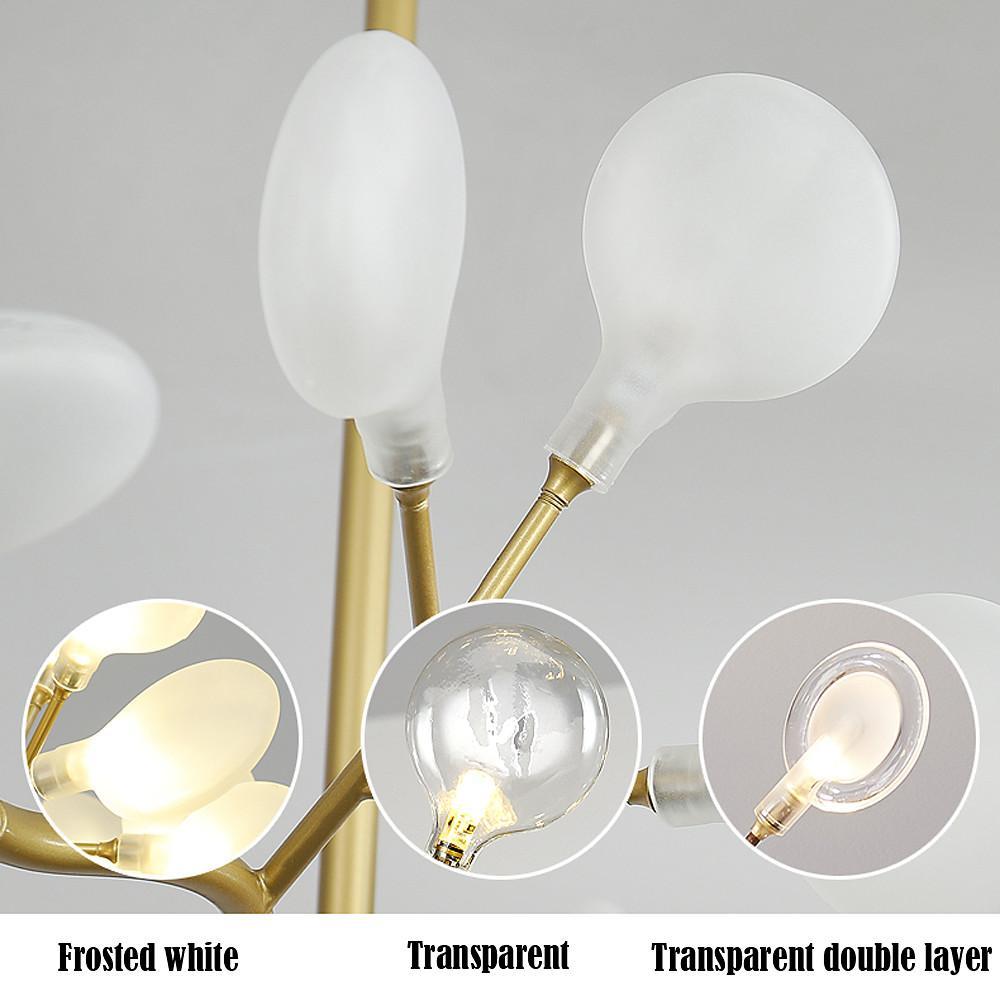 LED Vuurvlieg Sputnik Kroonluchter Moderne Hanglamp voor Woonkamer en Slaapkamer Plafondlampen