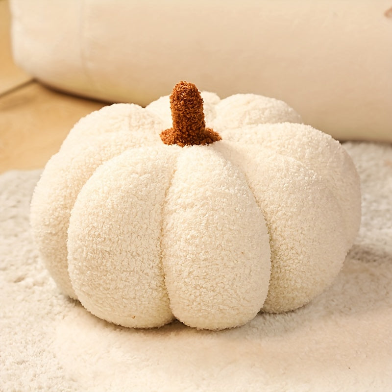 Zacht Pluche Pompoen Kussen - Decoratief Video Game Knuffel voor Kinderen 0-3 Jaar, Perfect voor Halloween
