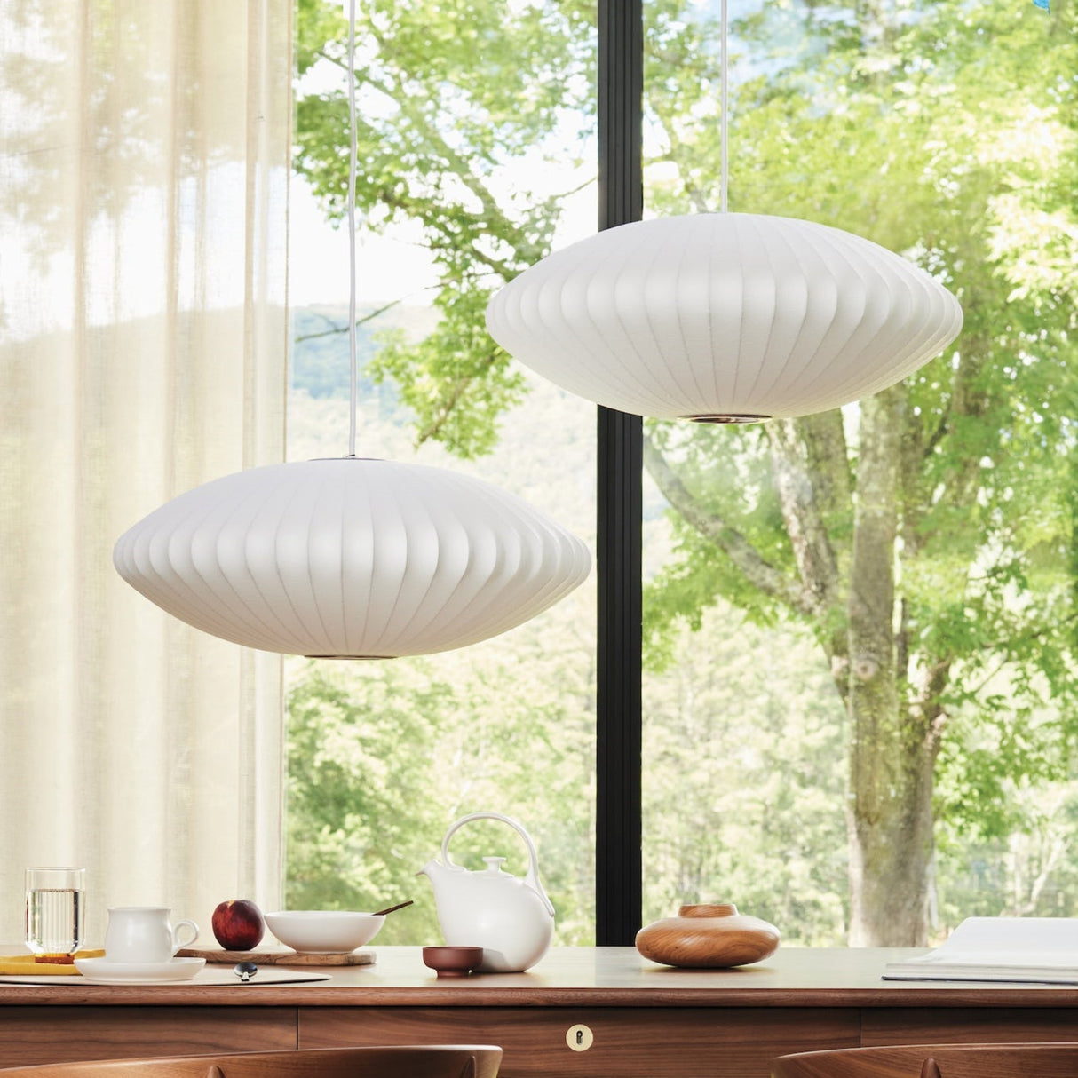 Minimalistische Witte Bubble Hangende Pendel Lamp