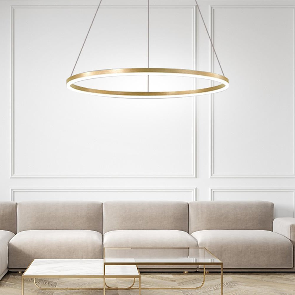 Ronde LED Moderne Kroonluchter Hanglamp Eilandlamp
