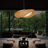 ZenBamboo LED Hanglamp - Bamboe Bol Verlichting voor Moderne Slaapkamer | Energiezuinige Natuurlijke Lampen