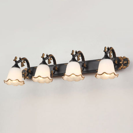 Félicie Klassieke Spiegelwandlamp - Verkrijgbaar in 4 Kleuren, Optie voor 2/3/4 Lampen