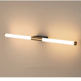 Leigh Lineaire LED Wandlamp – Moderne Verlichting voor Slaapkamer & Badkamer | Wit-Goud, Eenvoudige Installatie