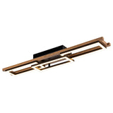 Moderne Houten LED Plafondlamp