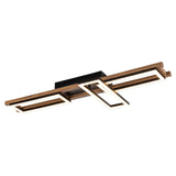Moderne Houten LED Plafondlamp