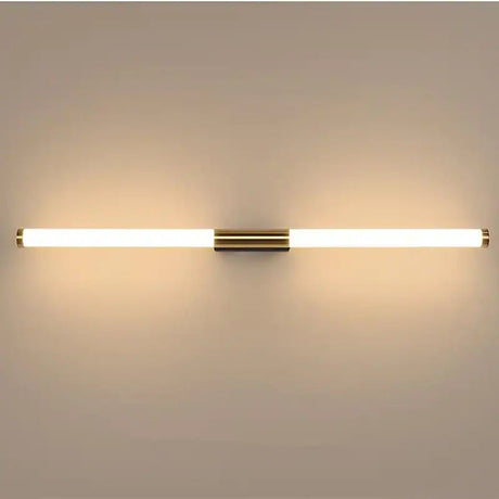 Leigh Lineaire LED Wandlamp – Moderne Verlichting voor Slaapkamer & Badkamer | Wit-Goud, Eenvoudige Installatie