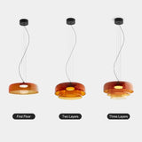 Nordic Ontwerper Creatieve Middeleeuwse Glazen Hanglampen