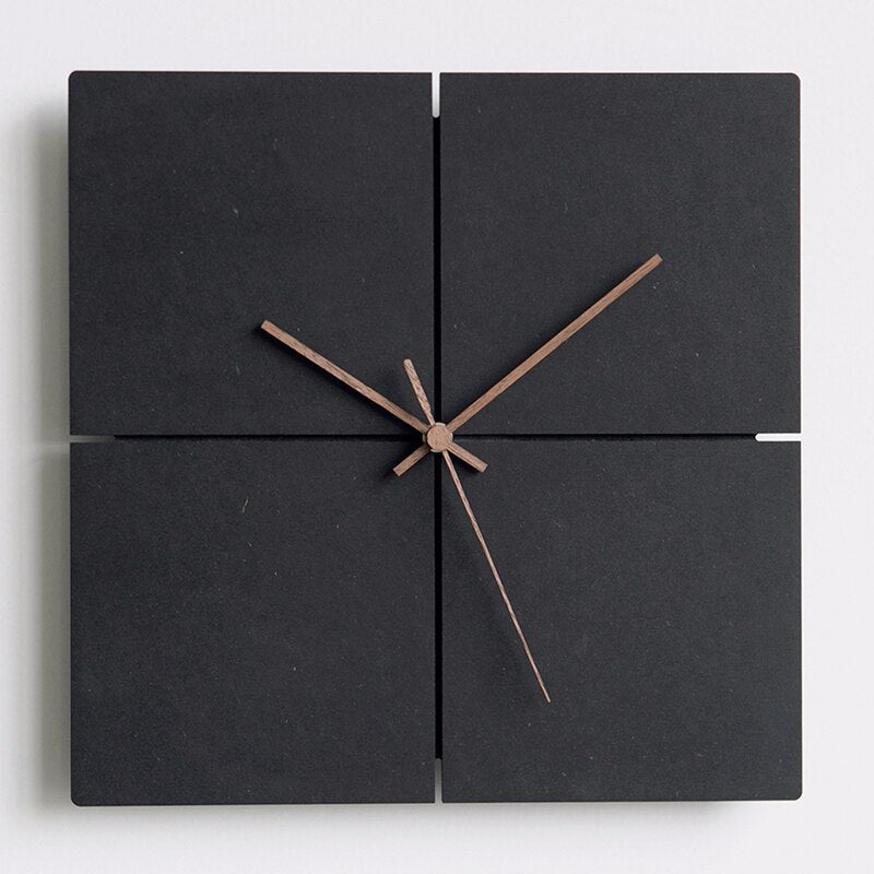 Minimalistische Wandklok 28 cm - Modern Design in Rond en Vierkant voor Thuis en Kantoor
