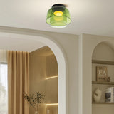 Nordic Designer Creatieve Persoonlijkheid Middeleeuwse Glazen Plafondlamp