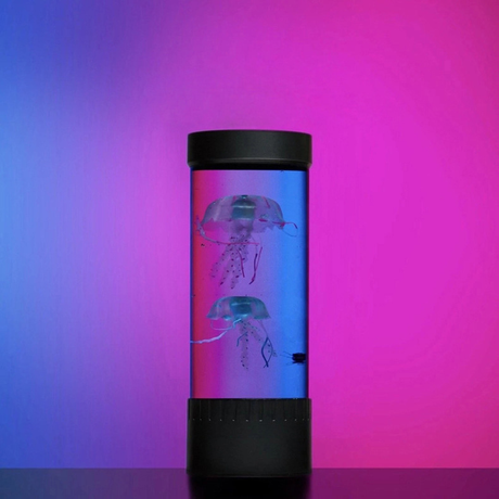 SerenitySphere - LED Aquarium Kwallen Lamp | Rustgevende Lavalampe met 7 Kleuren | Sfeervolle Verlichting