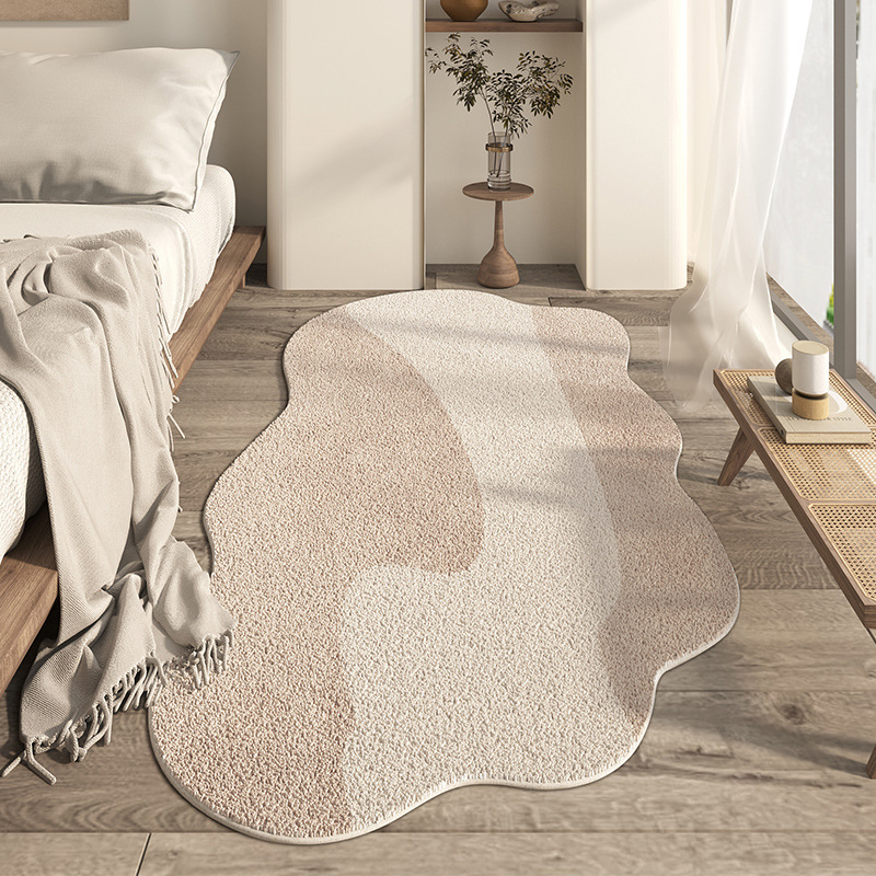Modern Monochroom Golftapijt - Stijlvol en Duurzaam Vloerkleed voor Woonkamers