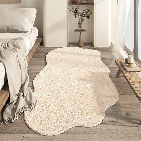 Modern Monochroom Golftapijt - Stijlvol en Duurzaam Vloerkleed voor Woonkamers