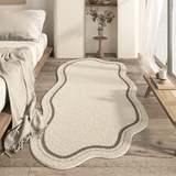 Modern Monochroom Golftapijt - Stijlvol en Duurzaam Vloerkleed voor Woonkamers