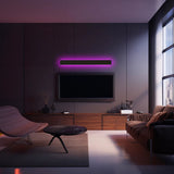 Zenith - Strakke LED Wandlampen Zwart Metaal voor Binnen en Buiten, Modern Design voor Tuin en Hal