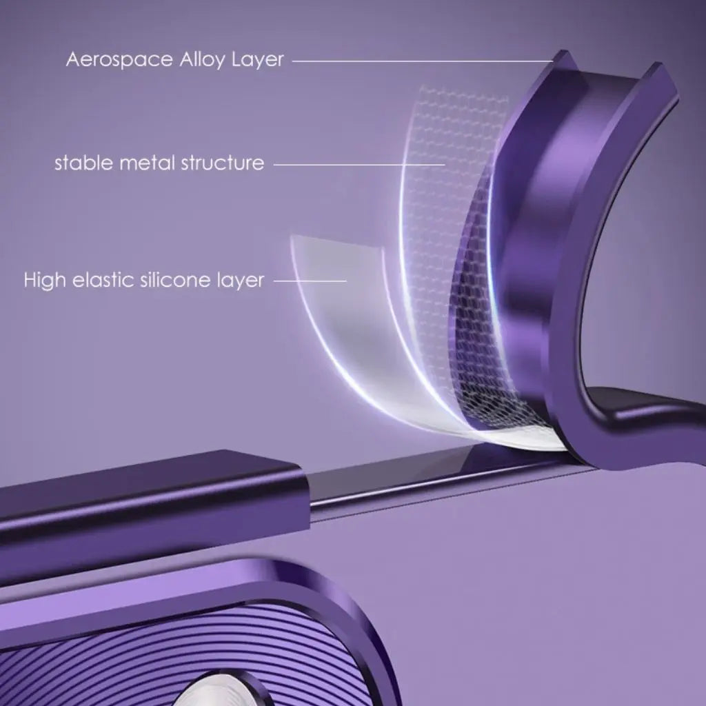 Ultra-Dunne Metalen Telefoonhoes | Slank en Robuust | Schokbestendige Bescherming voor iPhone en Android