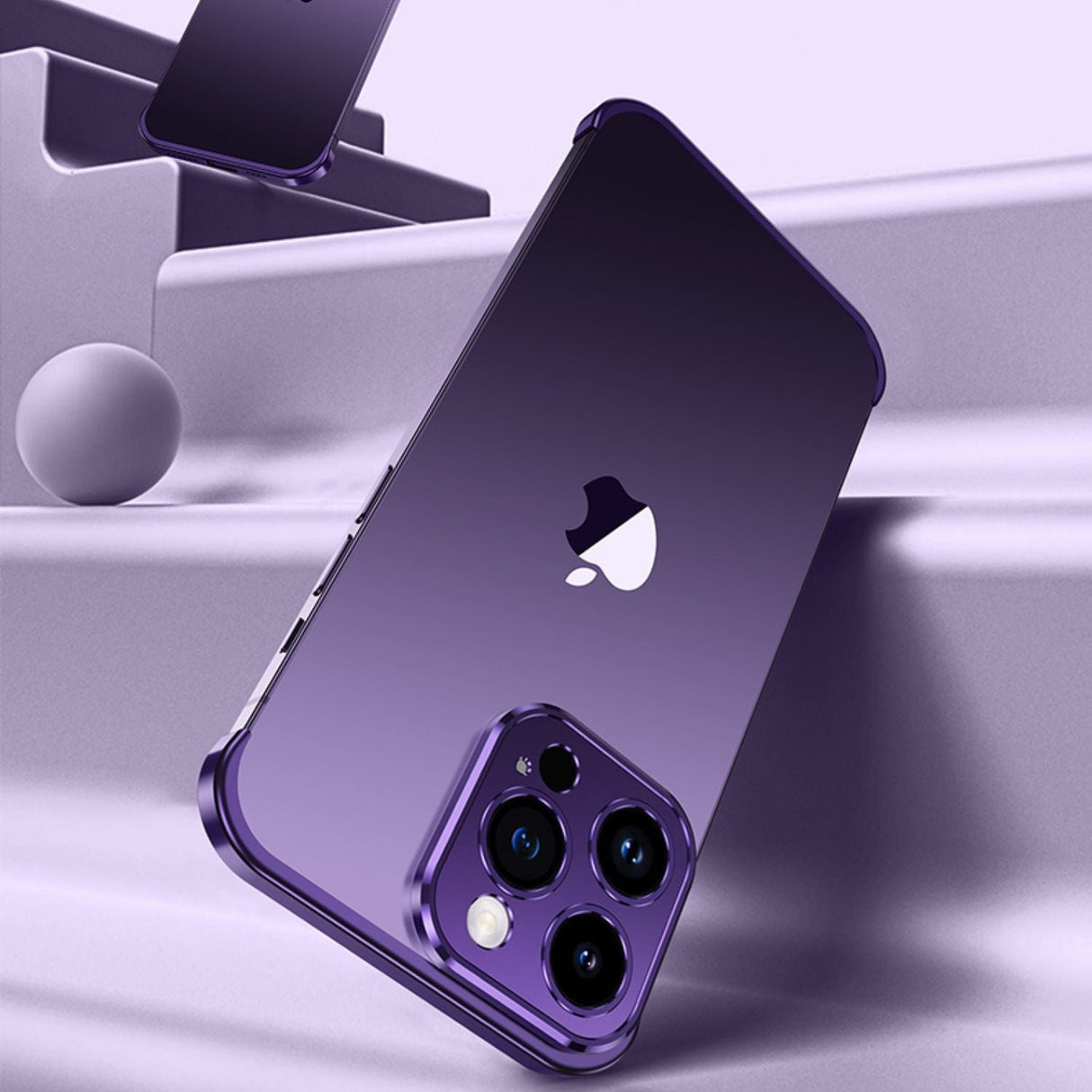 Ultra-Dunne Metalen Telefoonhoes | Slank en Robuust | Schokbestendige Bescherming voor iPhone en Android