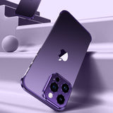 Ultra-Dunne Metalen Telefoonhoes | Slank en Robuust | Schokbestendige Bescherming voor iPhone en Android