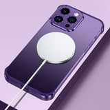 Ultra-Dunne Metalen Telefoonhoes | Slank en Robuust | Schokbestendige Bescherming voor iPhone en Android