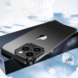 Ultra-Dunne Metalen Telefoonhoes | Slank en Robuust | Schokbestendige Bescherming voor iPhone en Android