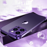 Ultra-Dunne Metalen Telefoonhoes | Slank en Robuust | Schokbestendige Bescherming voor iPhone en Android