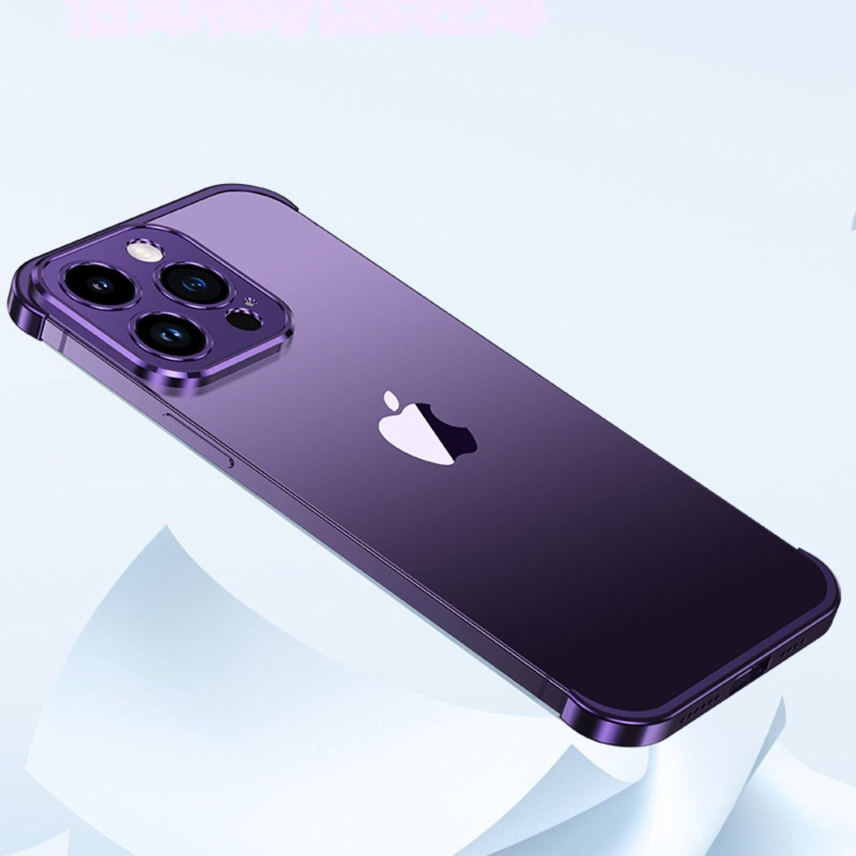 Ultra-Dunne Metalen Telefoonhoes | Slank en Robuust | Schokbestendige Bescherming voor iPhone en Android
