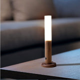 Slimme Houten Wandlamp met Bewegingssensor - Energiezuinig en Draadloos